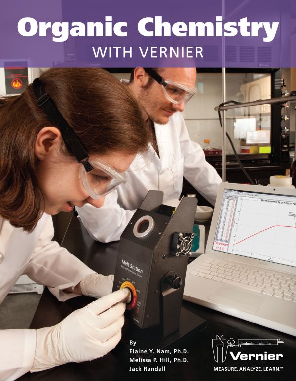 CHEM-O-E, Sách hướng dẫn thí nghiệm môn Hóa Học Organic Chemistry with Vernier [CHEM-O-E] hiệu VERNIER 